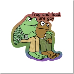 Adorable Frog and Toad Posters and Art